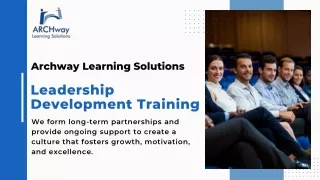 Get Started Today the Best Leadership Development Training