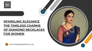 Sparkling Elegance The Timeless Charms Of Diamond Necklaces For Women