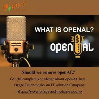 What is OpenAL