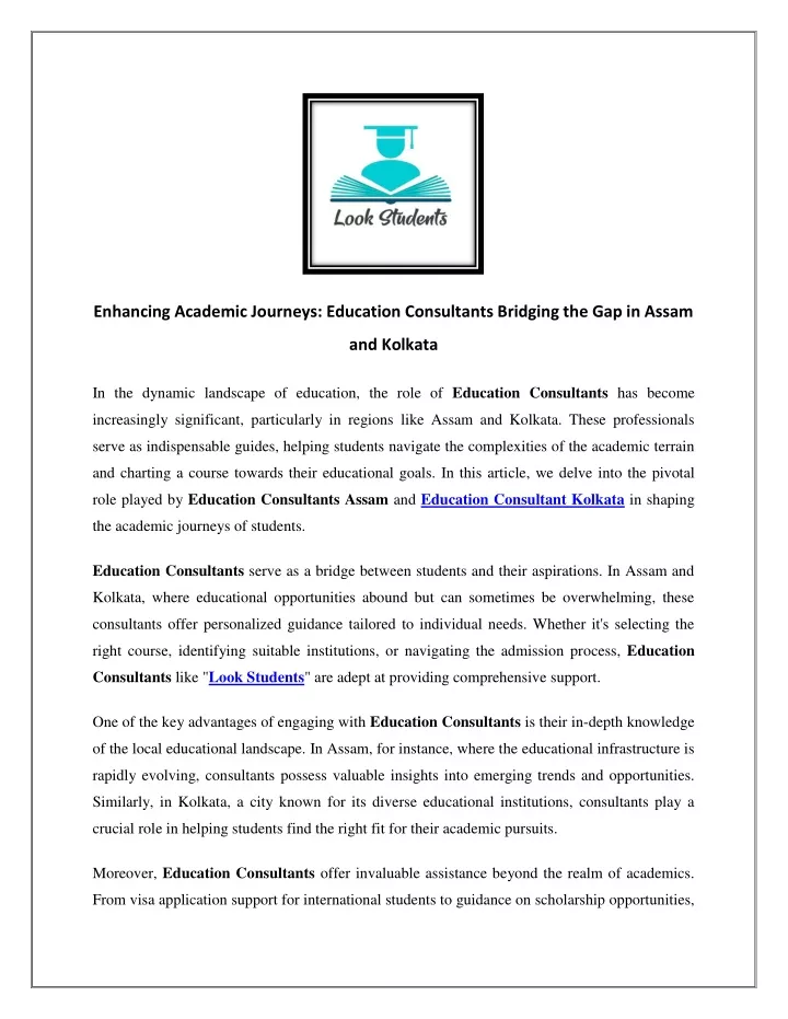 enhancing academic journeys education consultants