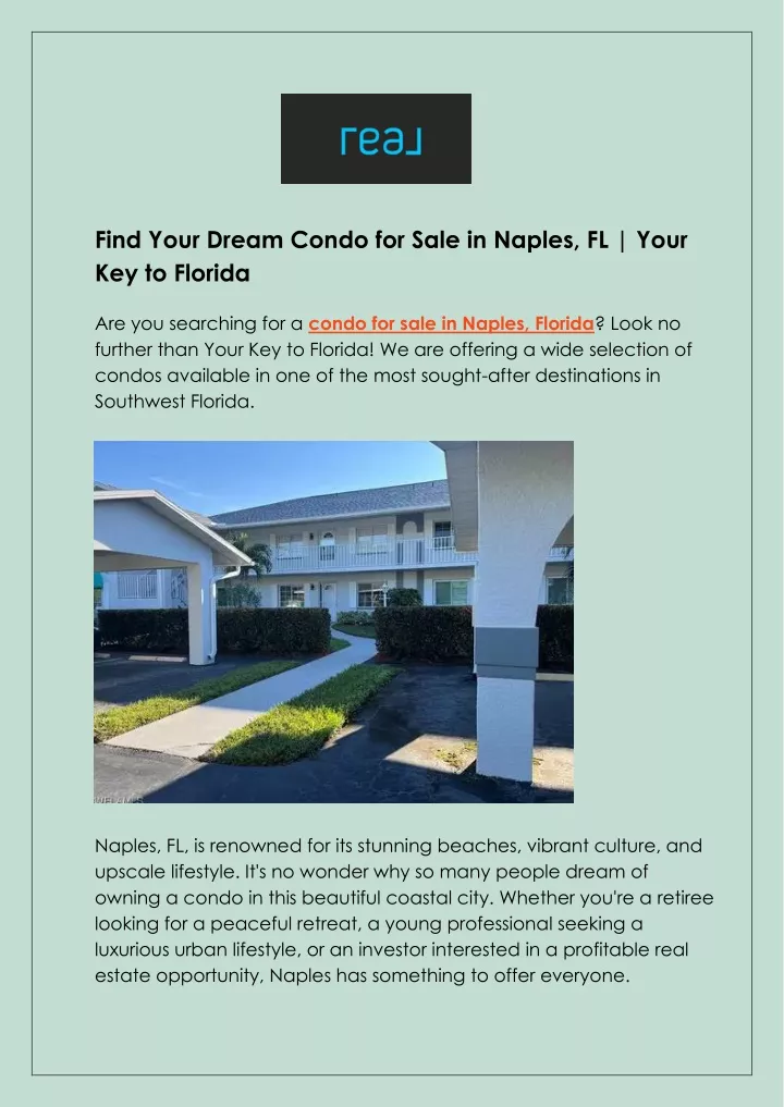 find your dream condo for sale in naples fl your