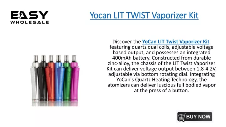 yocan lit twist vaporizer kit