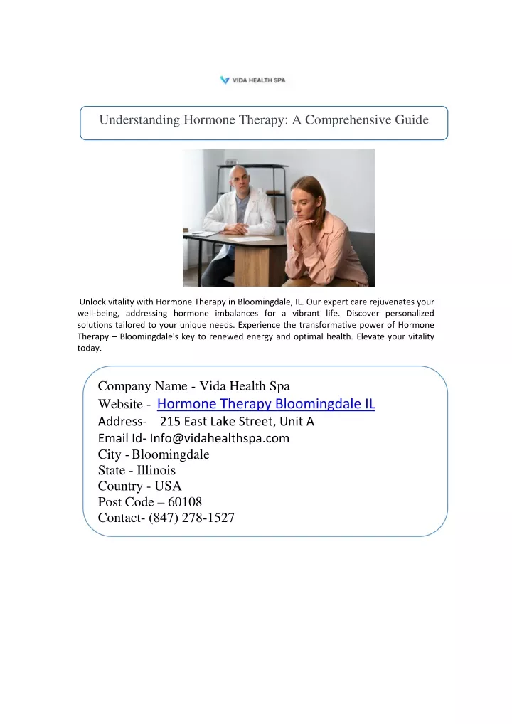 understanding hormone therapy a comprehensive