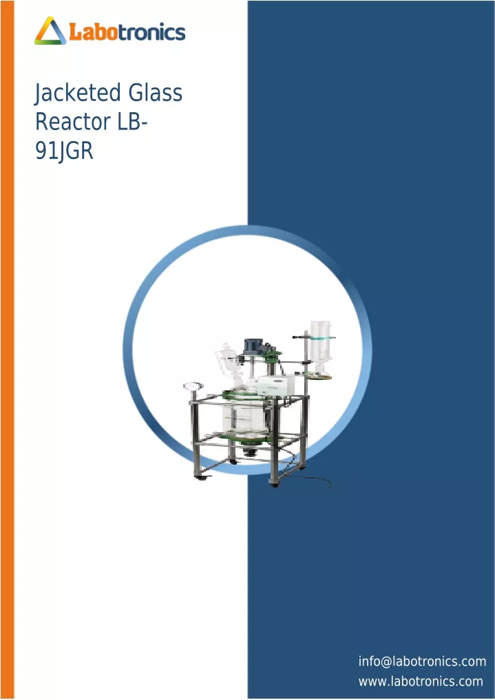 jacketed glass reactor lb 91jgr