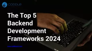 Top 5 Backend Development Frameworks 2024