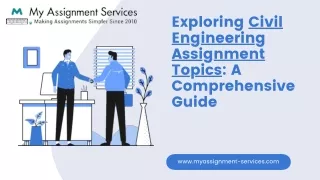 Exploring Civil Engineering Assignment Topics A Comprehensive Guide