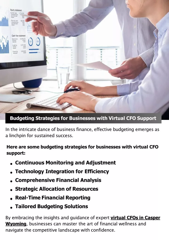 budgeting strategies for businesses with virtual