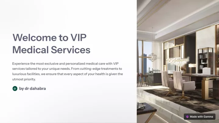 welcome to vip medical services