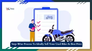 Step-Wise Process To Ideally Sell Your Used Bike At Best Price