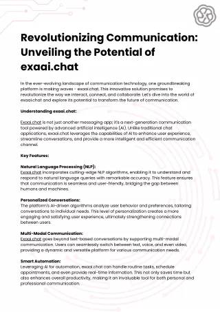 revolutionizing communication unveiling
