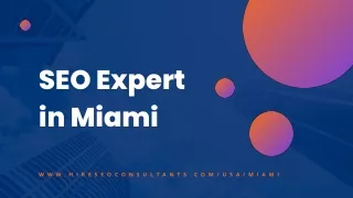 SEO Expert in Miami