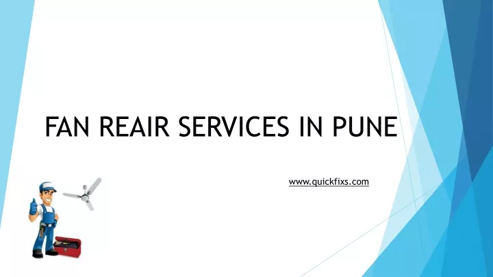 fan reair services in pune
