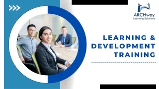 Learning & Development Training with ARCHway