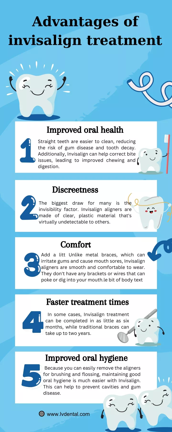 advantages of invisalign treatment