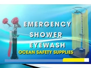 Emergency Safety Shower