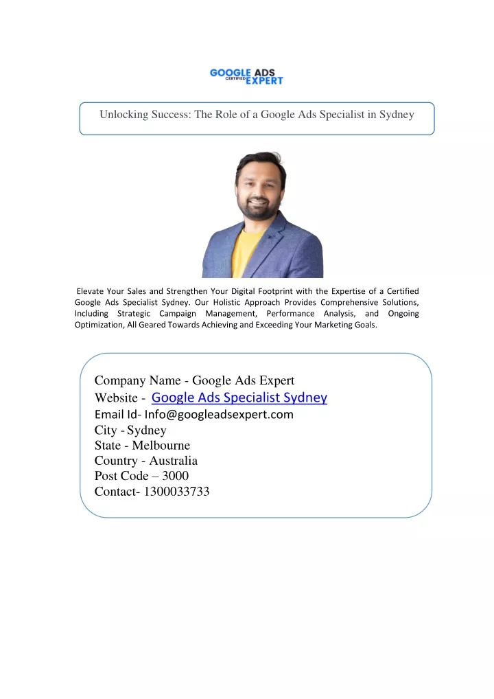 unlocking success the role of a google