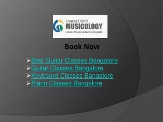 Best Music Classes Bangalore