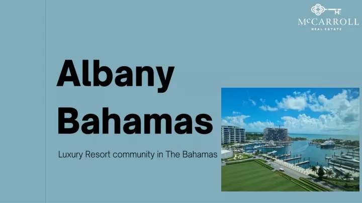 albany bahamas