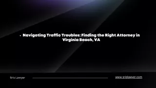 navigating traffic troubles finding the right