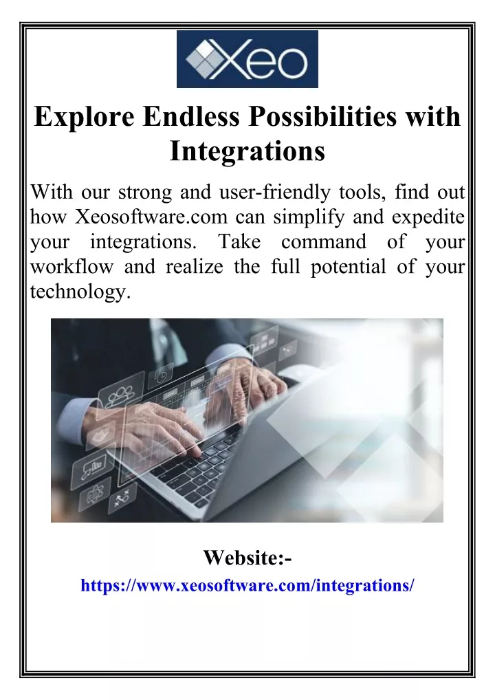 explore endless possibilities with integrations