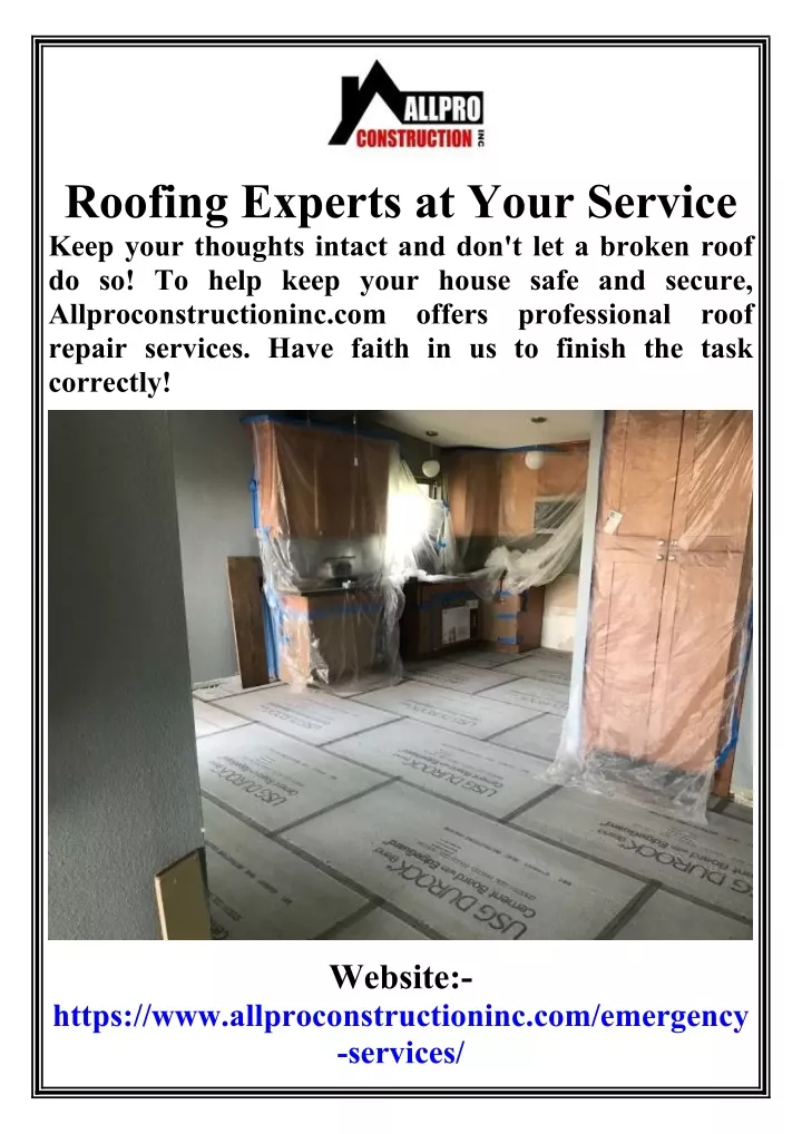roofing experts at your service keep your