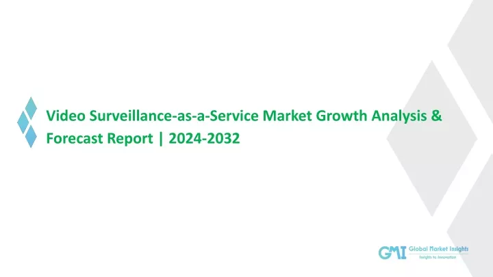 video surveillance as a service market growth