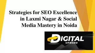 strategies for seo excellence in laxmi nagar & social media mastery in noida
