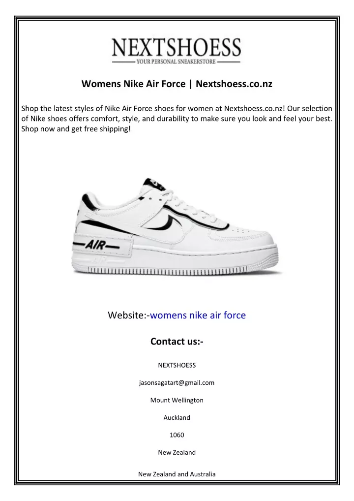 womens nike air force nextshoess co nz