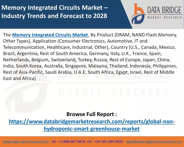 memory integrated circuits market industry trends