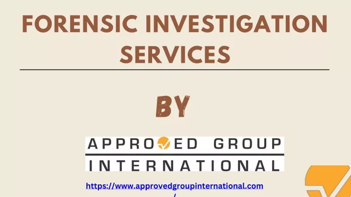 forensic investigation services