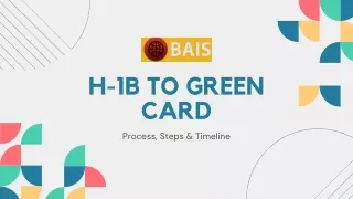 H-1B to Green Card
