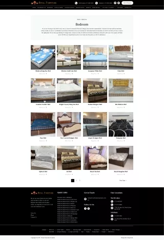 Shop Bedroom Furniture Online in QLD at Royal Furniture Australia