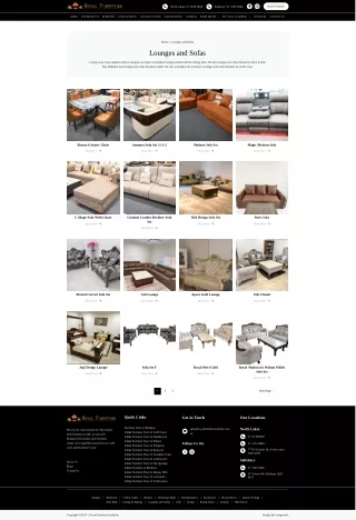 Purchase Lounges & Sofas Online in QLD - Royal Furniture Australia