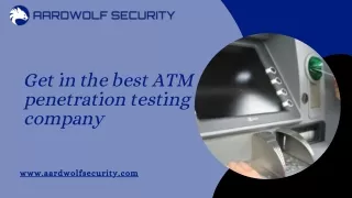 get in the best atm penetration testing company