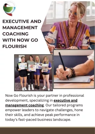 Improve Your Leadership with Executive Coaching at Flourish
