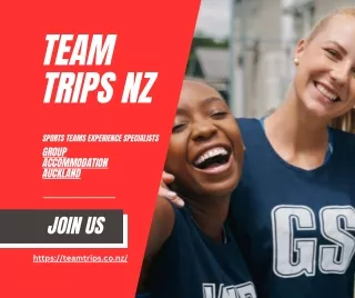 Group accommodation Auckland for sports groups by Team Trips New Zealand