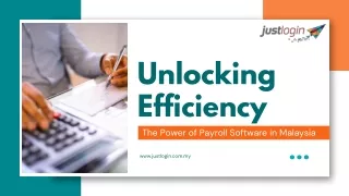 Unlocking Efficiency The Power of Payroll Software in Malaysia