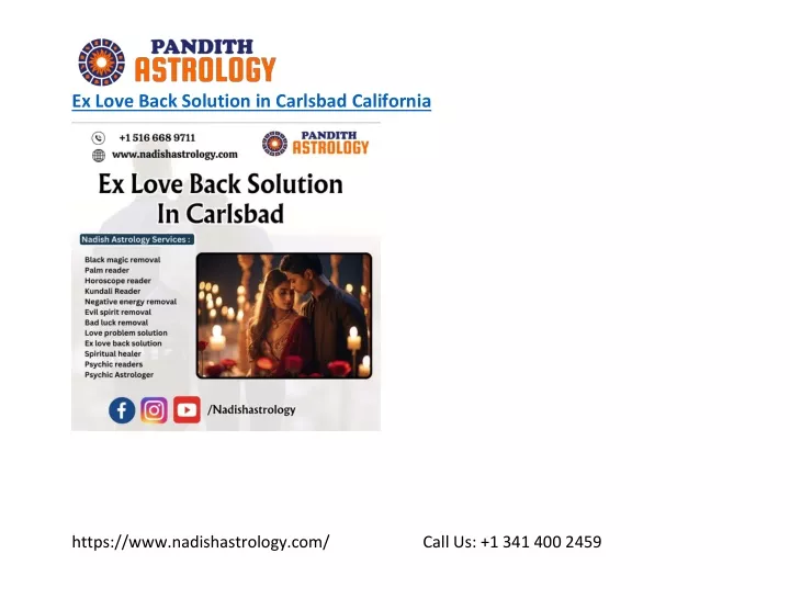 ex love back solution in carlsbad california
