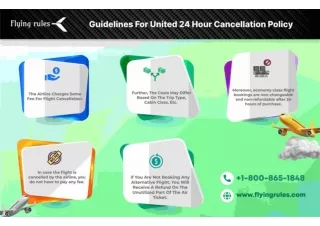 Guidelines For United 24 Hour Cancellation Policy