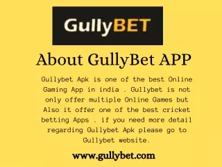 How to Register Gullybet App for Android