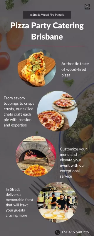 Pizza Party Catering Brisbane
