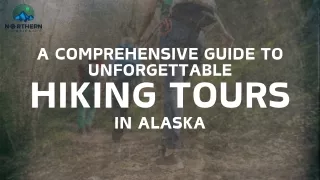 A Comprehensive Guide to Unforgettable Hiking Tours in Alaska