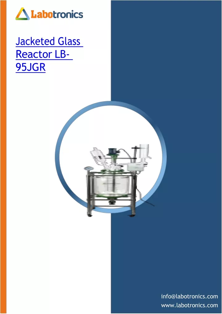 jacketed glass reactor lb 95jgr