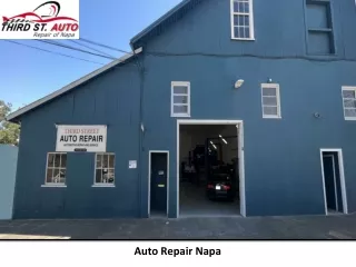 Auto Repair Napa - Third Street Auto Repair