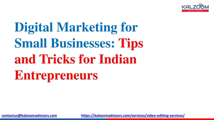 digital marketing for small businesses tips and tricks for indian entrepreneurs