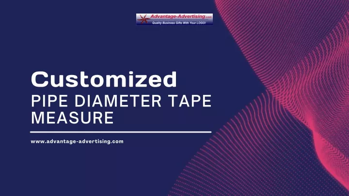 customized pipe diameter tape measure