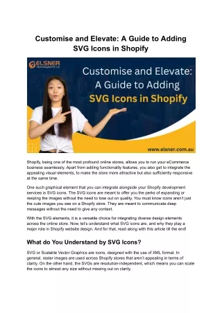 customise and elevate a guide to adding svg icons
