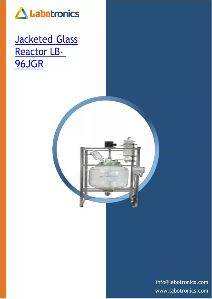 jacketed glass reactor lb 96jgr