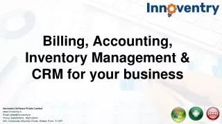 Innoventry - Billing and Inventory Mgmt