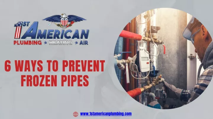 6 ways to prevent frozen pipes